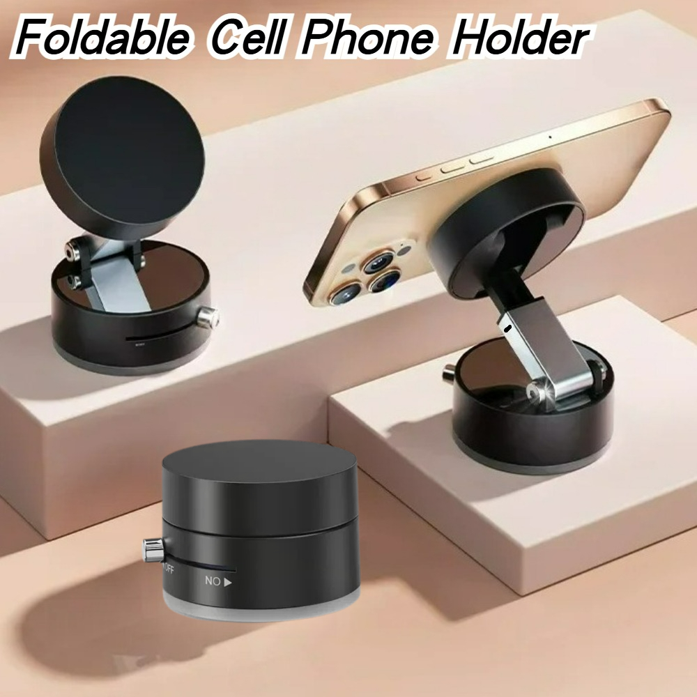 Car Accessories Phone Holder - High Performance Magnetic Vacuum Holder Foldable