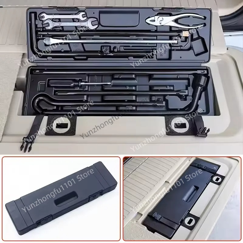 Car Emergency Tool Kit - Auto Emergency Toolbox For 08-20 LC200
