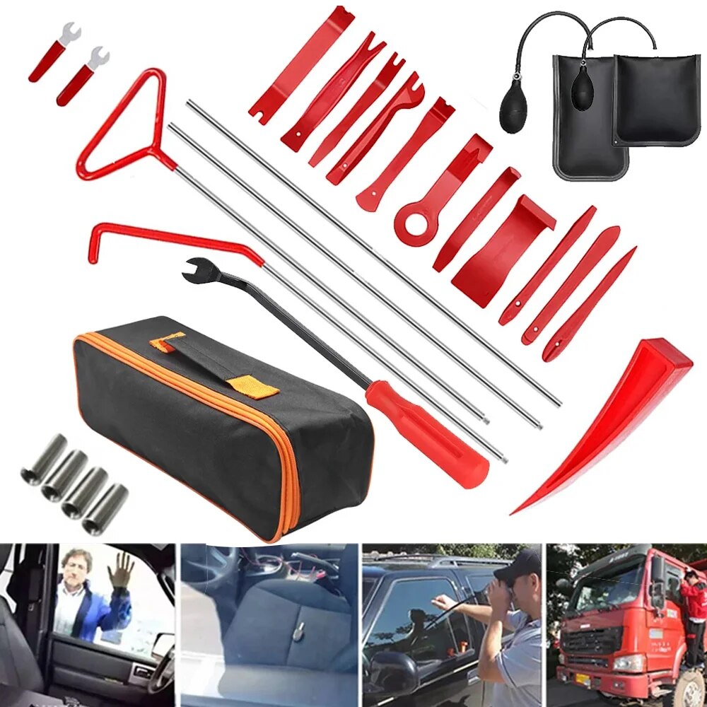 Car Emergency Tool Kit - Car Wedge Pump Locksmith Thickened Door