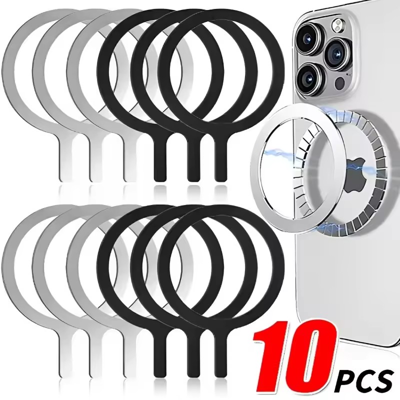 Car Accessories Phone Holder - Universal Magnet Sticker Magnetic Adapter Ring