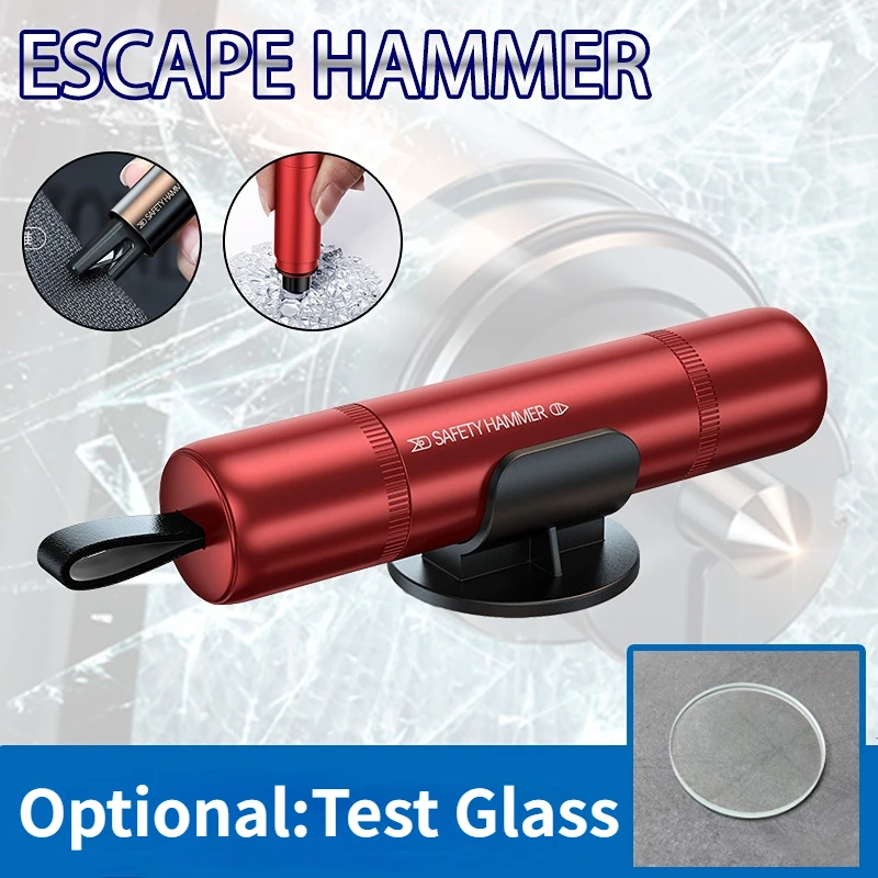 Car Emergency Tool Kit - 2 In 1 Car Safety Hammer