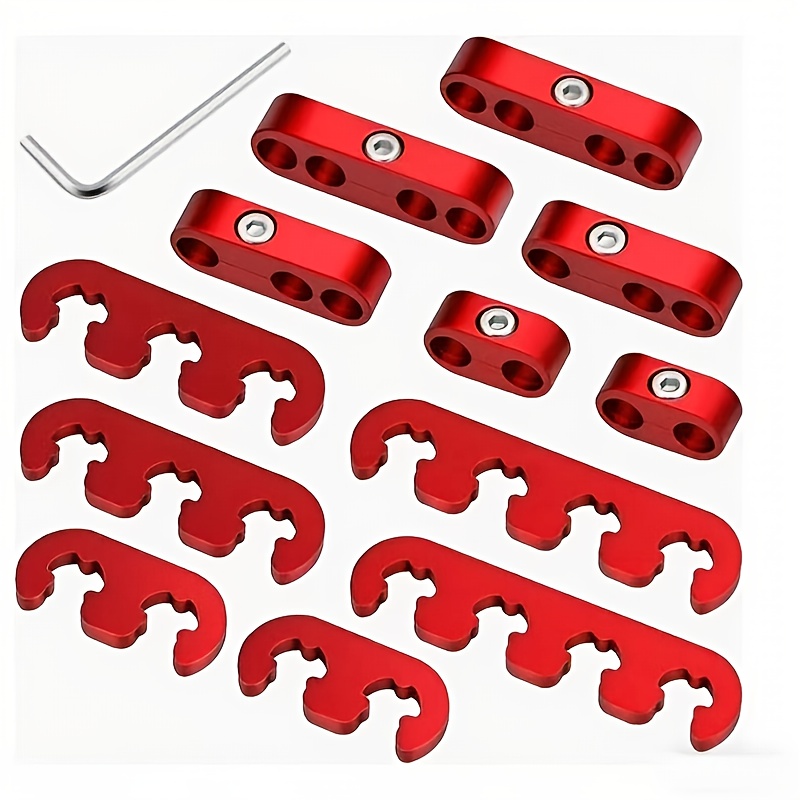 Car Cable Organizer - 12PCS Engine Spark Plug Cable Clips