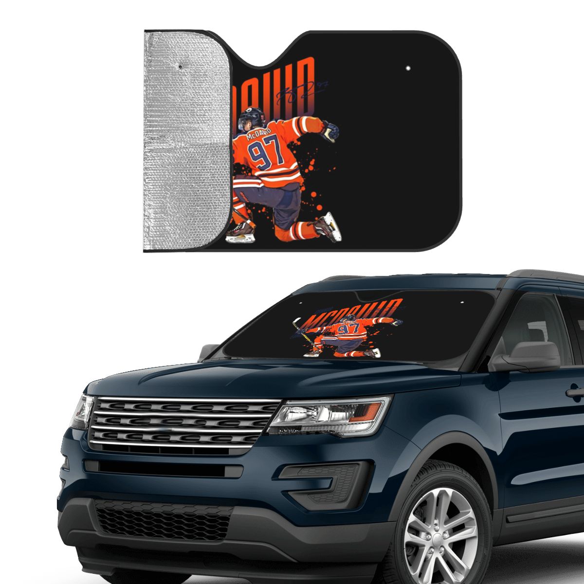 Car Accessories Edmonton - Connor McDavid 97 For Edmonton Oilers