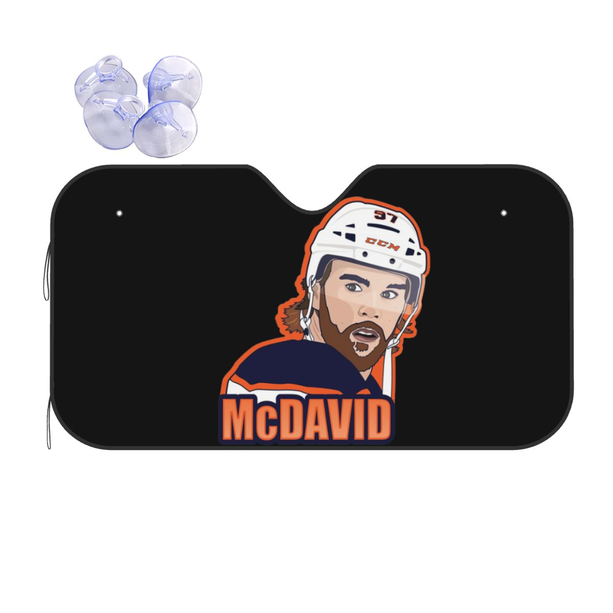Car Accessories Edmonton - Connor McDavid 97 For Edmonton Oilers