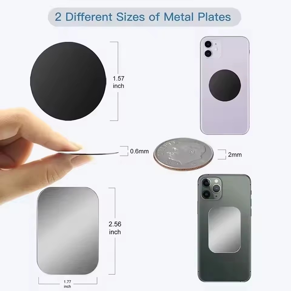 5/10pcs Magnetic Metal Plate D - Car Accessories Phone Holder recension och pris
