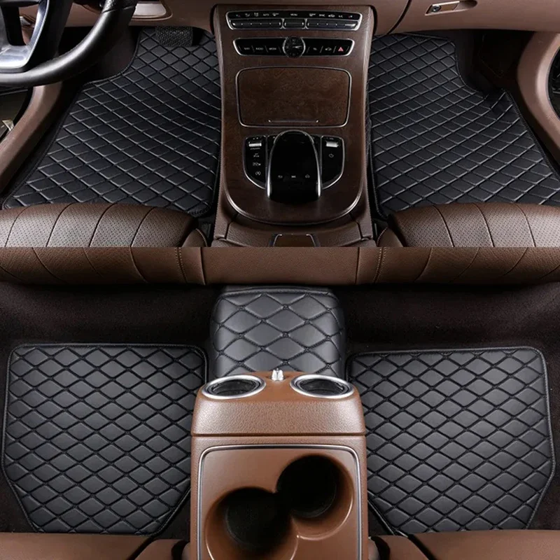Car Floor Mats 5Pcs PU Leather - Car Accessories You Need recension och pris