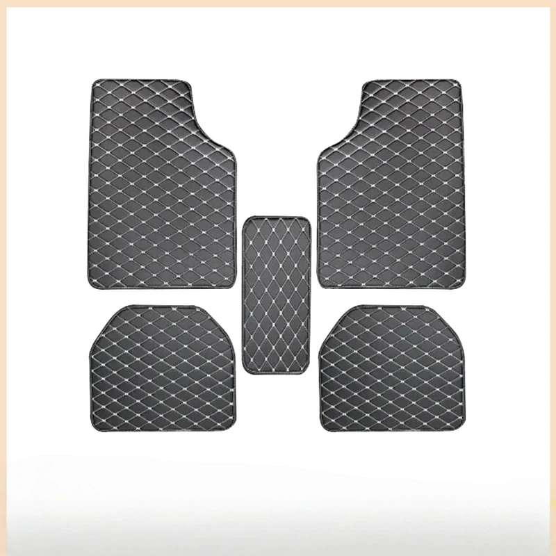 Car Floor Mats 5Pcs PU Leather - Car Accessories You Need recension och pris
