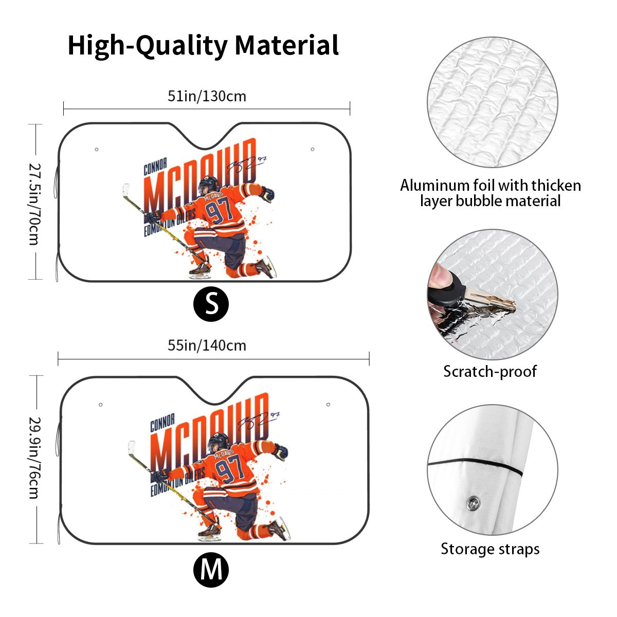 Connor McDavid 97 For Edmonton - Car Accessories Edmonton recension och pris