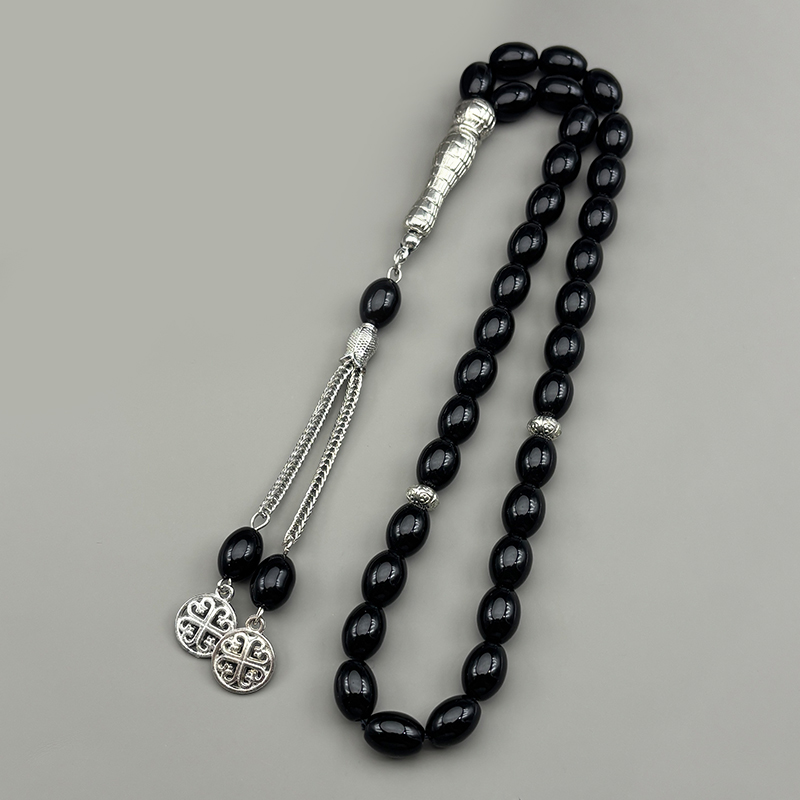 33Pcs Glass Rosary Muslim Pray - Car Accessories Dubai recension och pris