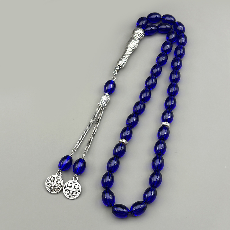 33Pcs Glass Rosary Muslim Pray - Car Accessories Dubai recension och pris