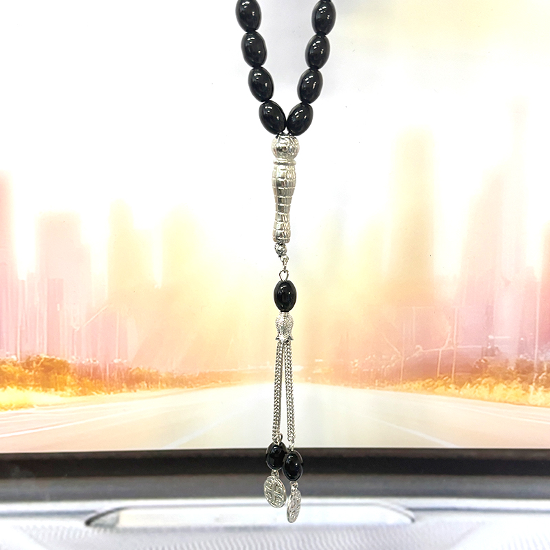 33Pcs Glass Rosary Muslim Pray - Car Accessories Dubai recension och pris