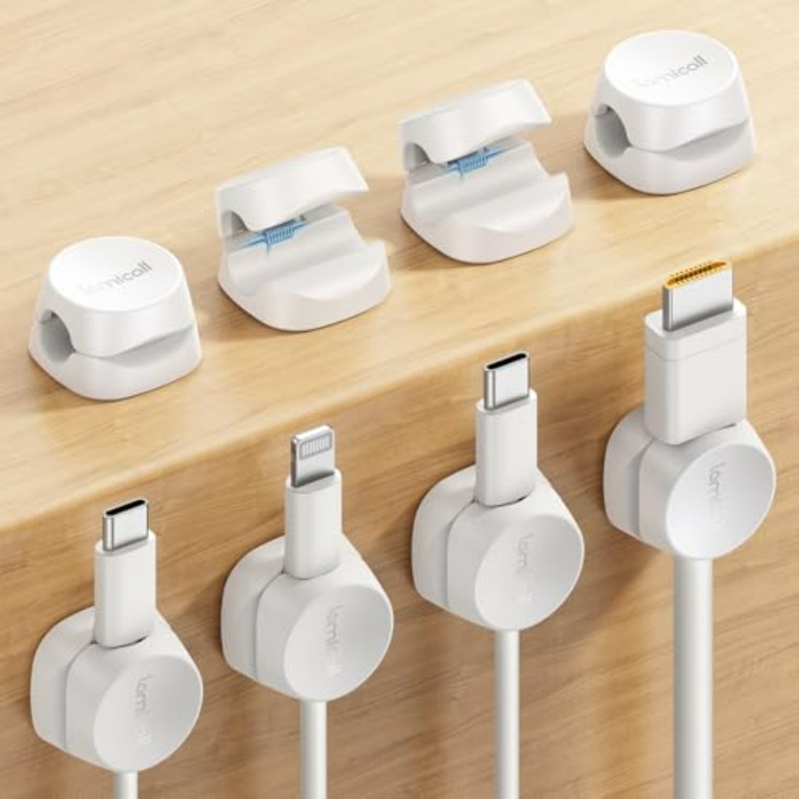 8 Pack Cord Organizer, [1s Loc - Car Cable Organizer recension och pris