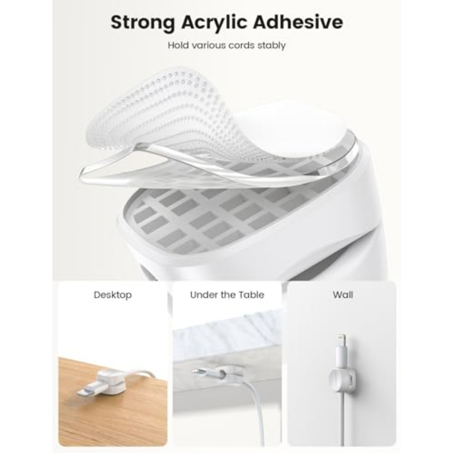 8 Pack Cord Organizer, [1s Loc - Car Cable Organizer recension och pris