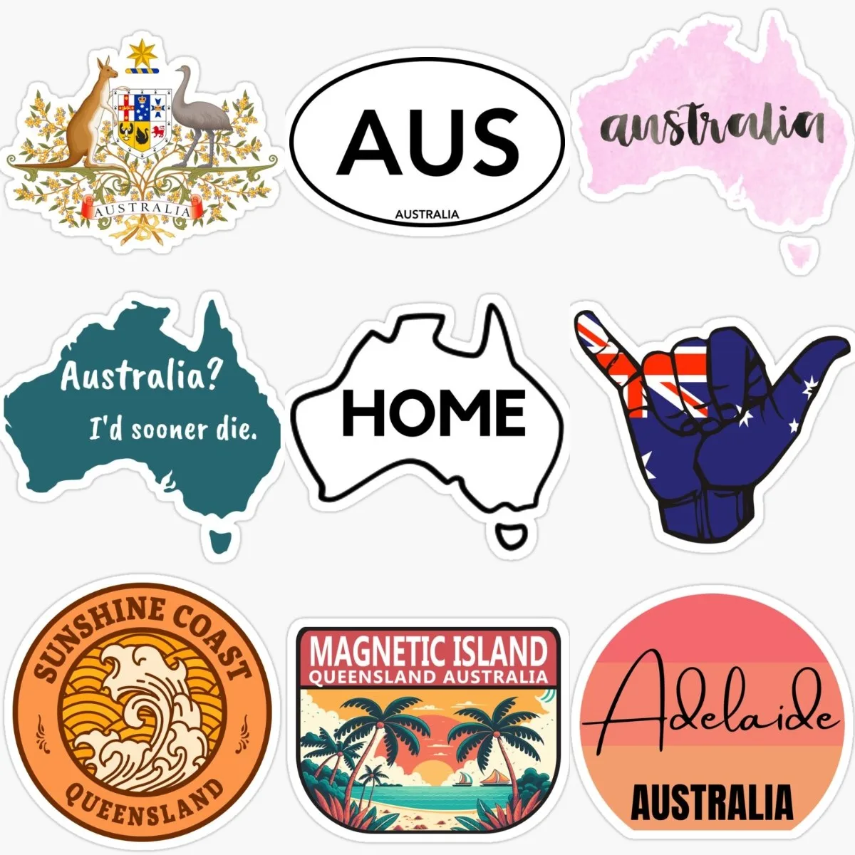Creative AUS Australia Flag Ma - Car Accessories Australia recension och pris