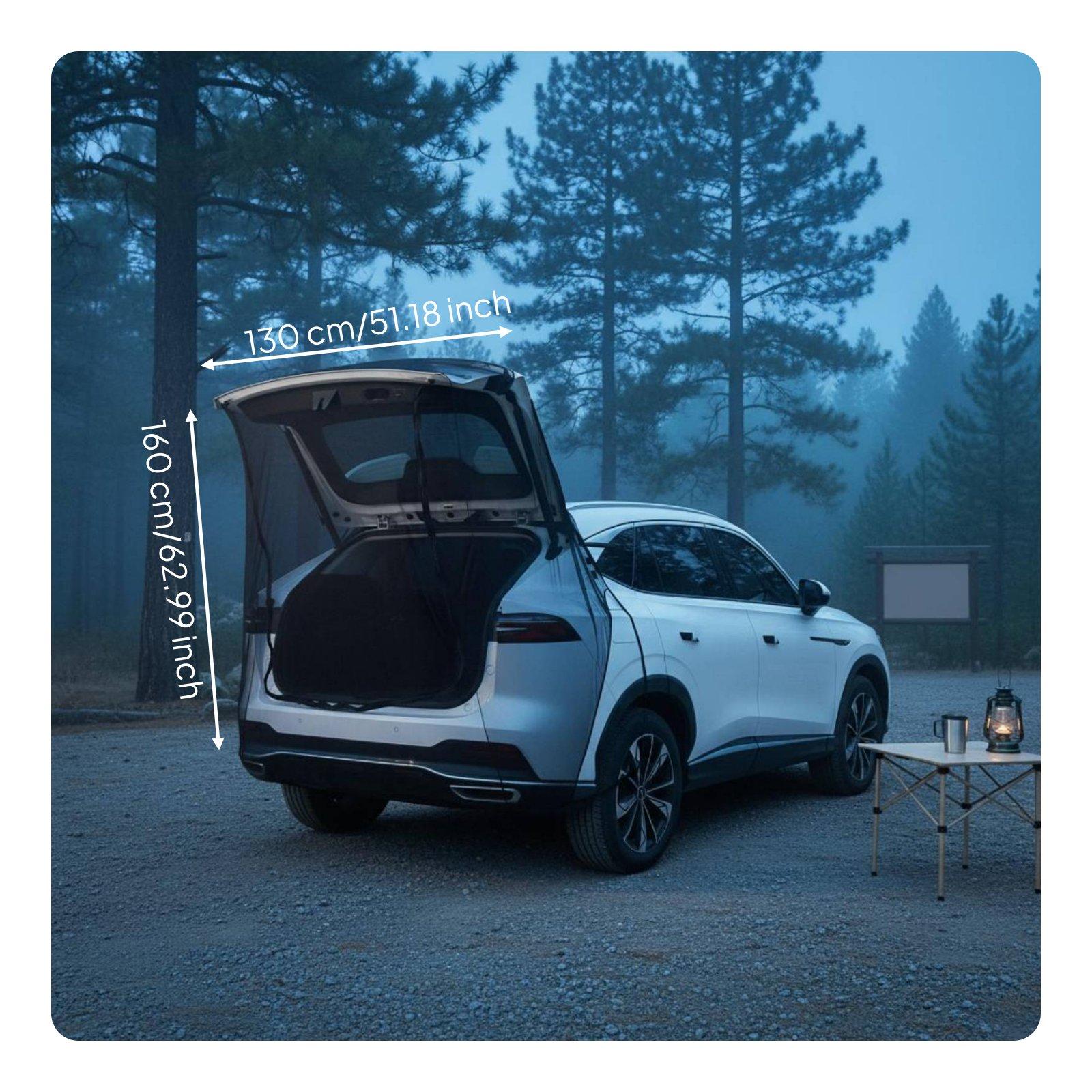 Rear Door Mesh Mosquito Net Ta - Car Accessories For Camping recension och pris
