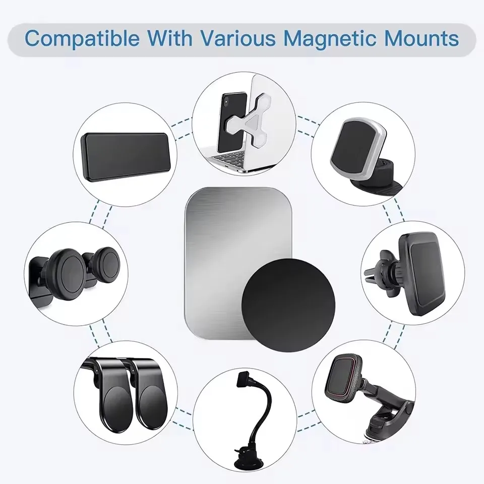 Metal Plate Disk For Magnetic  - Car Accessories Phone Holder recension och pris