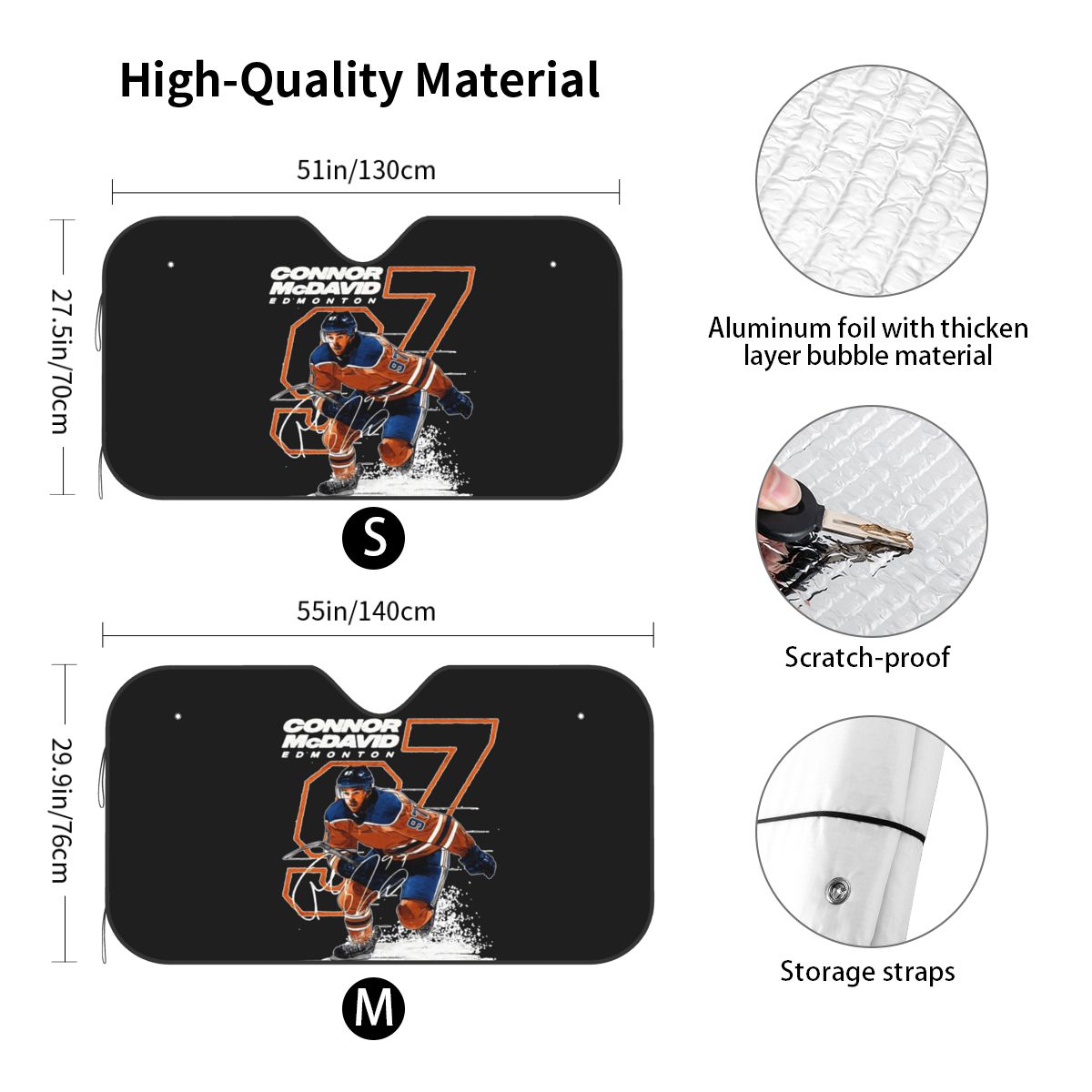 Connor McDavid 97 For Edmonton - Car Accessories Edmonton recension och pris