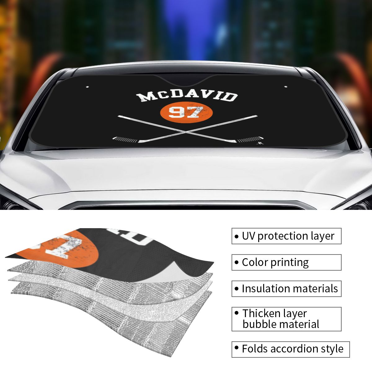 Connor McDavid 97 For Edmonton - Car Accessories Edmonton recension och pris