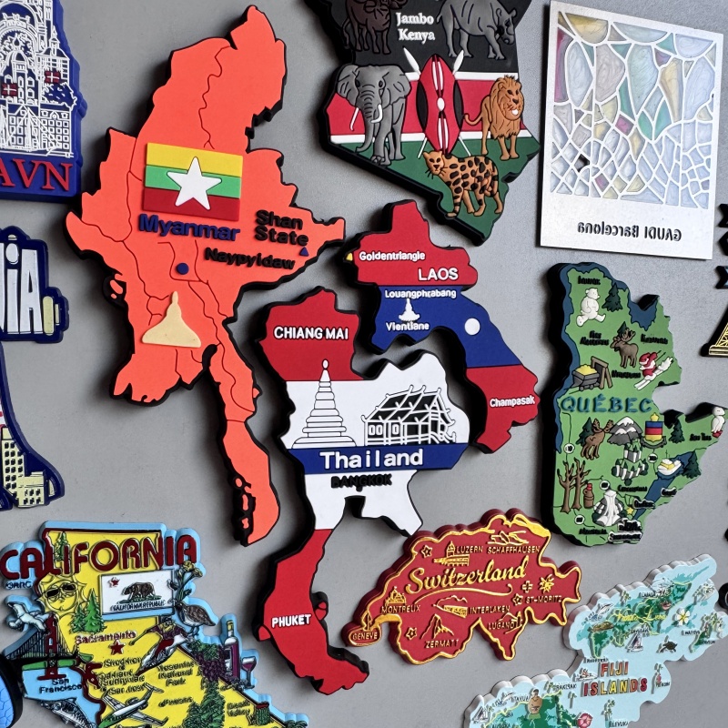 PVC Fridge Magnets Tanzania Ne - Car Accessories Dubai recension och pris