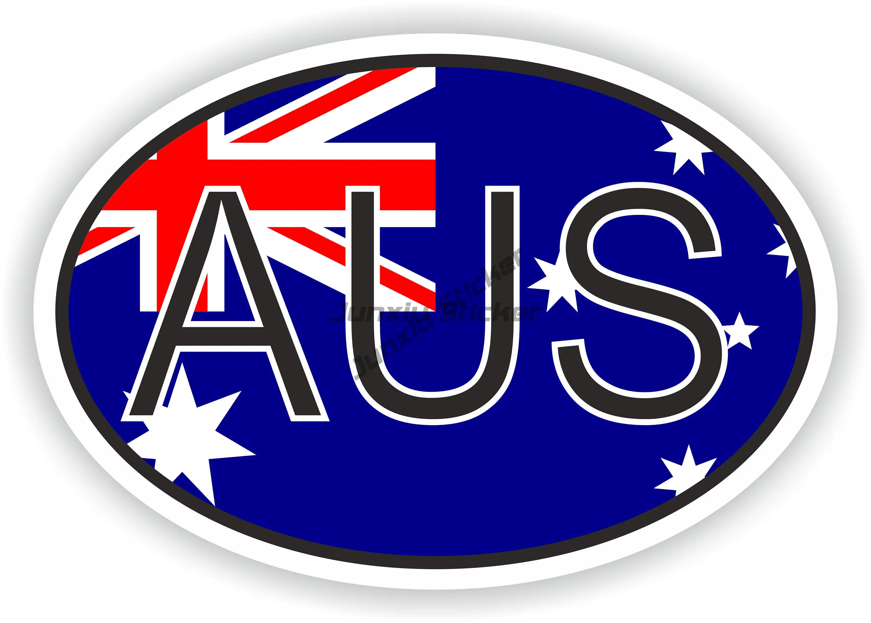 AUS Australia Flag Map Emblem  - Car Accessories Australia recension och pris