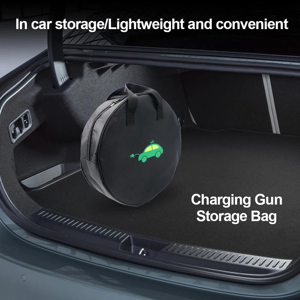 Durable Round Car Charge Cable - Car Cable Organizer recension och pris