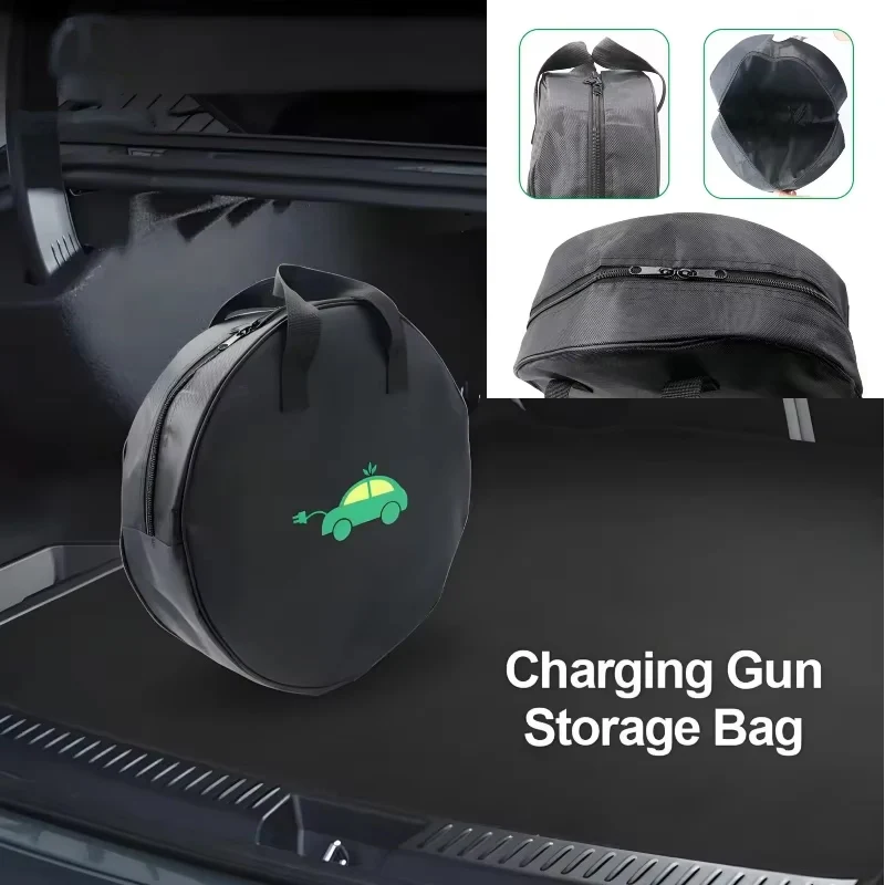 Durable Round Car Charge Cable - Car Cable Organizer recension och pris