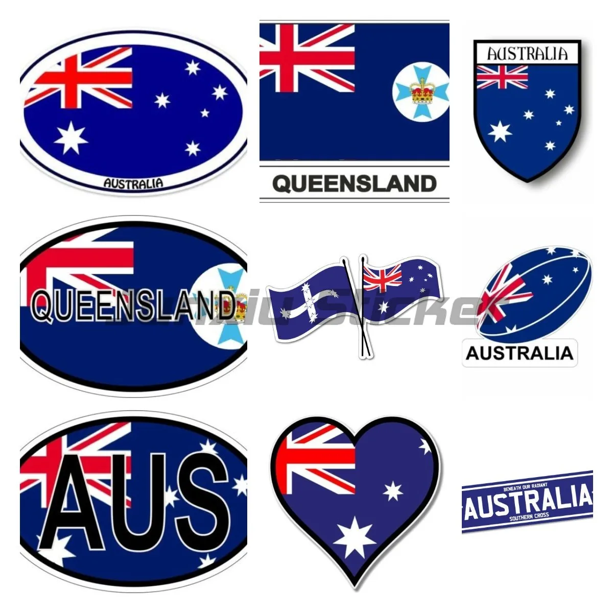 Australia Vinyl Car Sticker La - Car Accessories Australia recension och pris