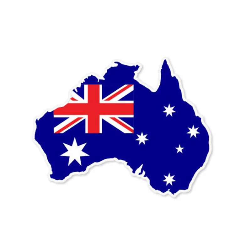 New Design Australian Map Flag - Car Accessories Australia recension och pris