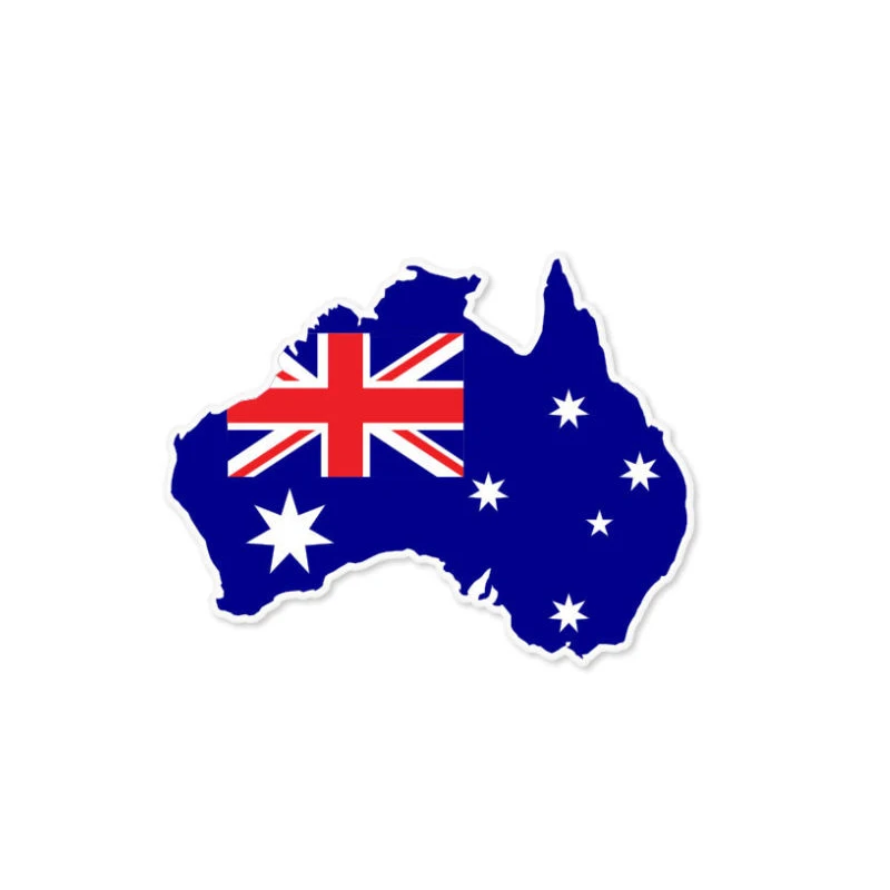 New Design Australian Map Flag - Car Accessories Australia recension och pris