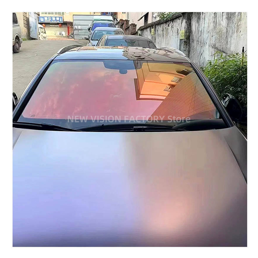 1mX3m 70%VLT Aurora Red Green  - Tinted Window Film recension och pris