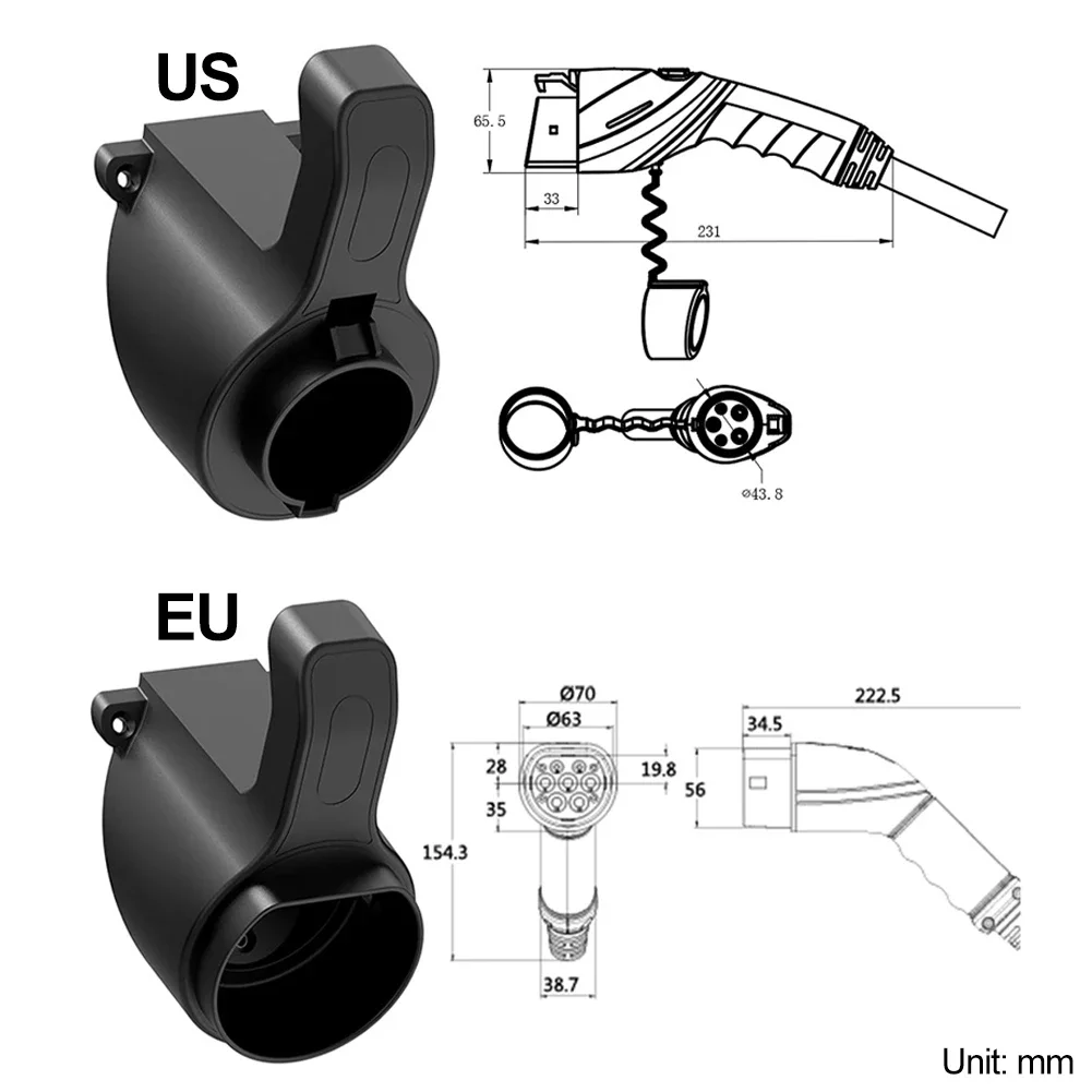 Portable EV Charger Plug Holde - Car Cable Organizer recension och pris