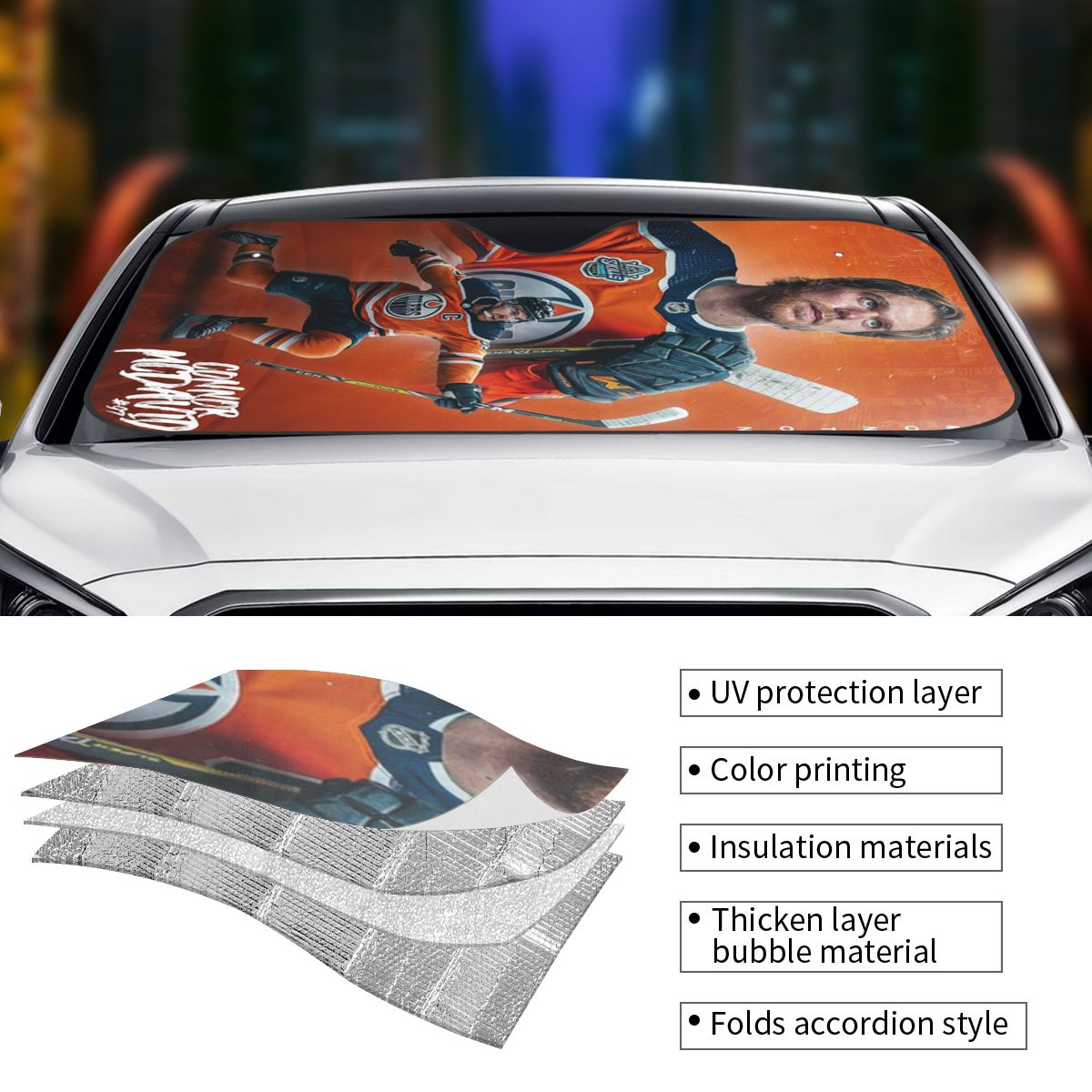 Connor McDavid 97 For Edmonton - Car Accessories Edmonton recension och pris