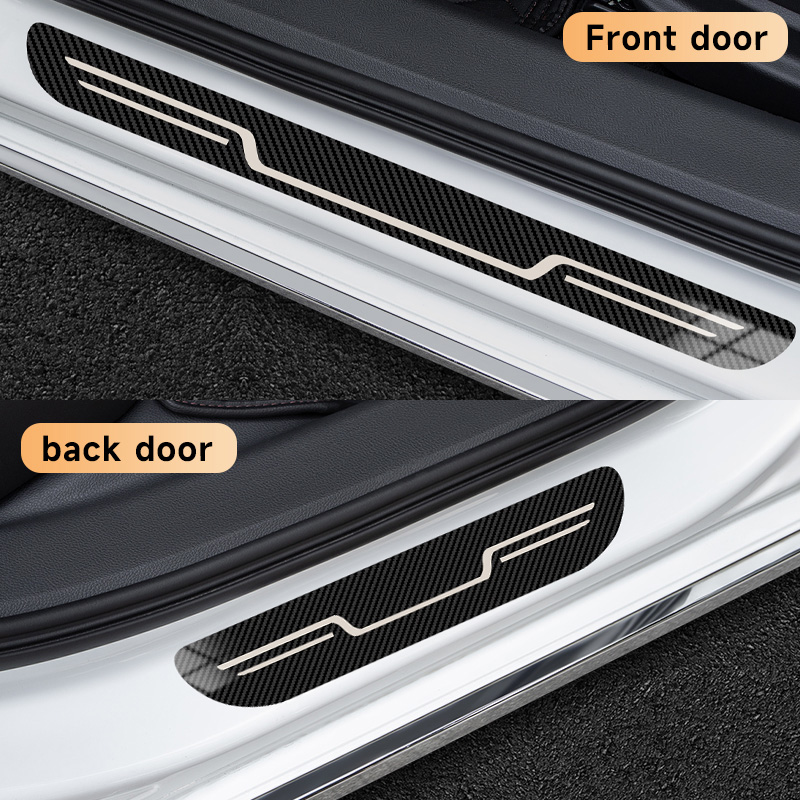 Stainless Steel Car Door Sill  - Car Accessories You Need recension och pris
