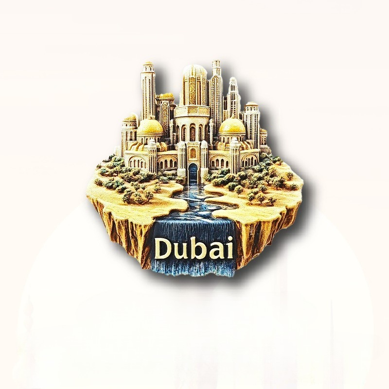 Dubai Oasis Fridge Magnet - 3D - Car Accessories Dubai recension och pris