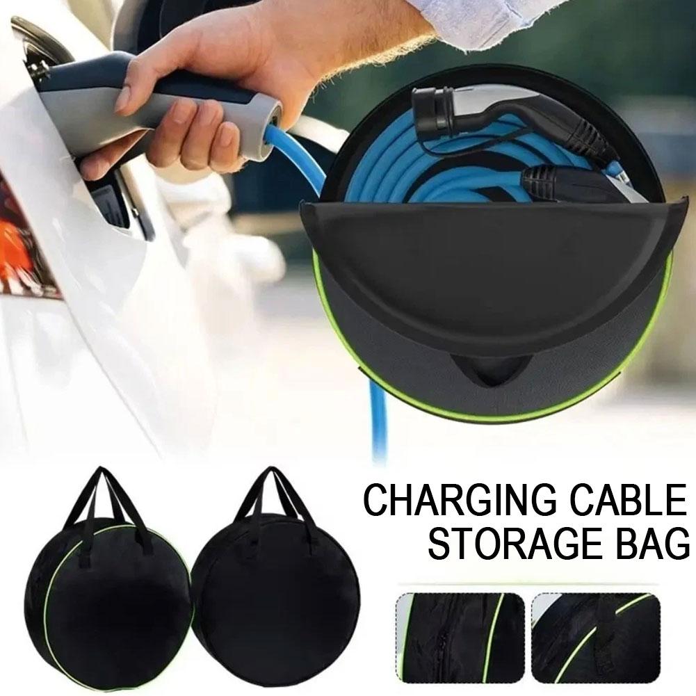 Durable Round Car Charge Cable - Car Cable Organizer recension och pris
