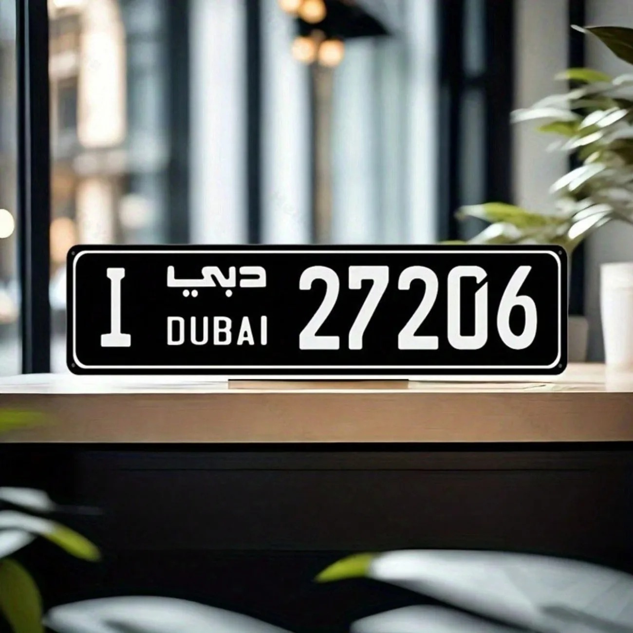 Engraved Aluminum Dubai‑Themed - Car Accessories Dubai recension och pris