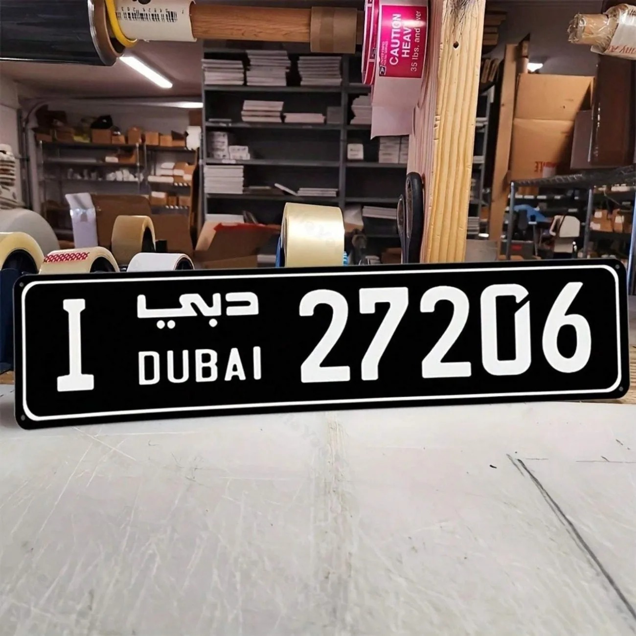 Engraved Aluminum Dubai‑Themed - Car Accessories Dubai recension och pris