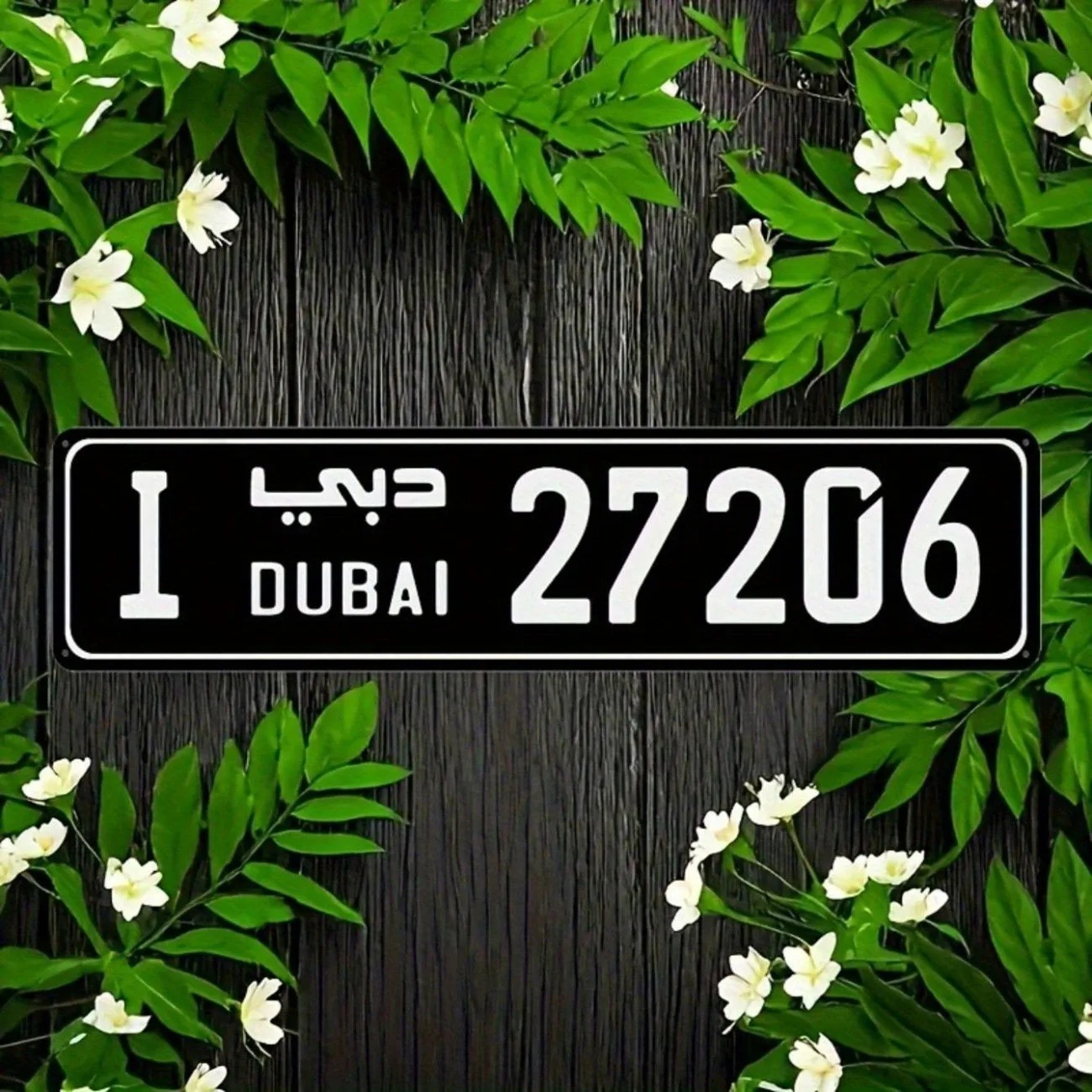 Engraved Aluminum Dubai‑Themed - Car Accessories Dubai recension och pris