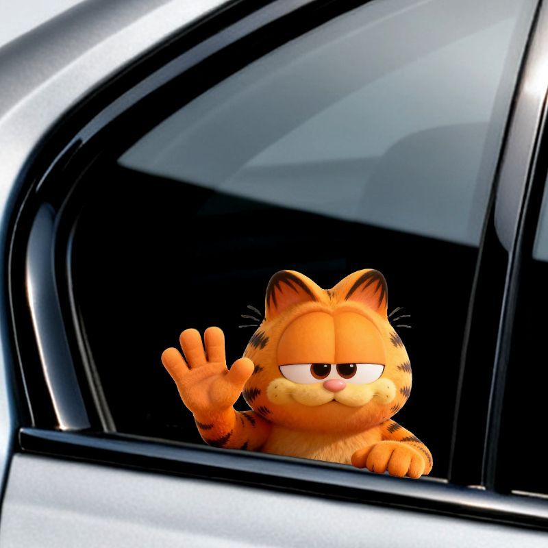 Garfield anime cartoon cute fu - Car Accessories You Need recension och pris