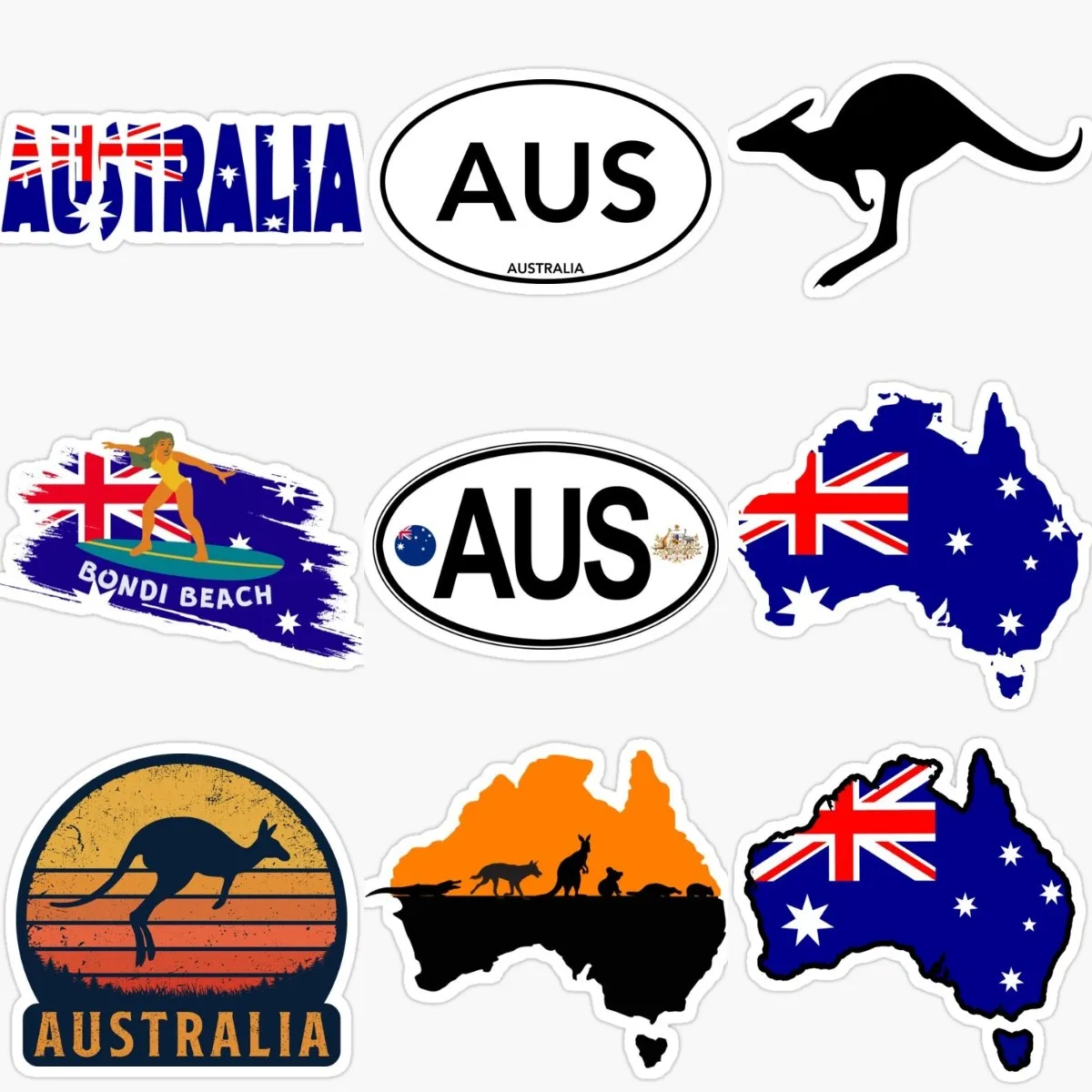 Creative AUS Australia Flag Ma - Car Accessories Australia recension och pris