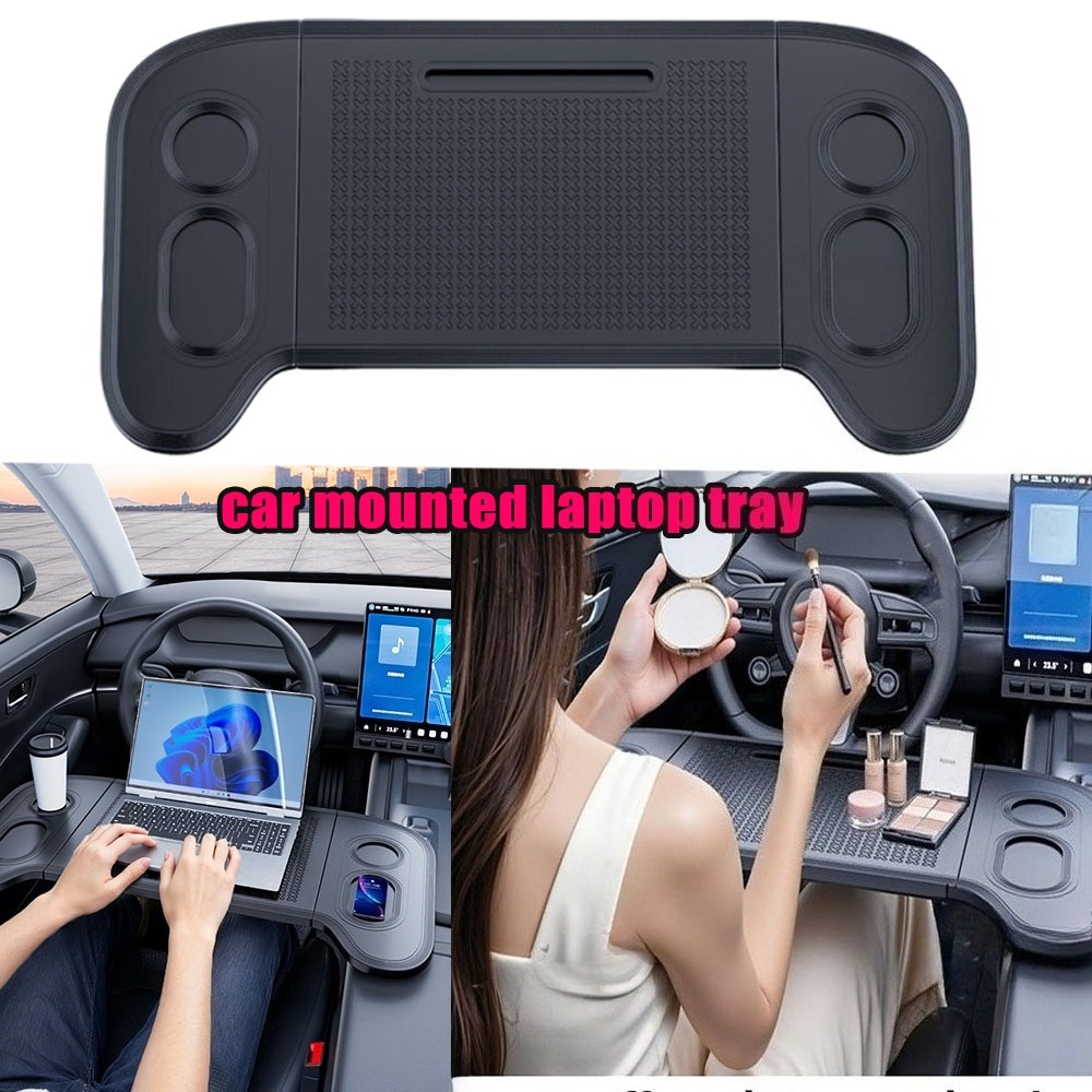 Foldable Car Laptop Desk Steer - Car Accessories For Camping recension och pris