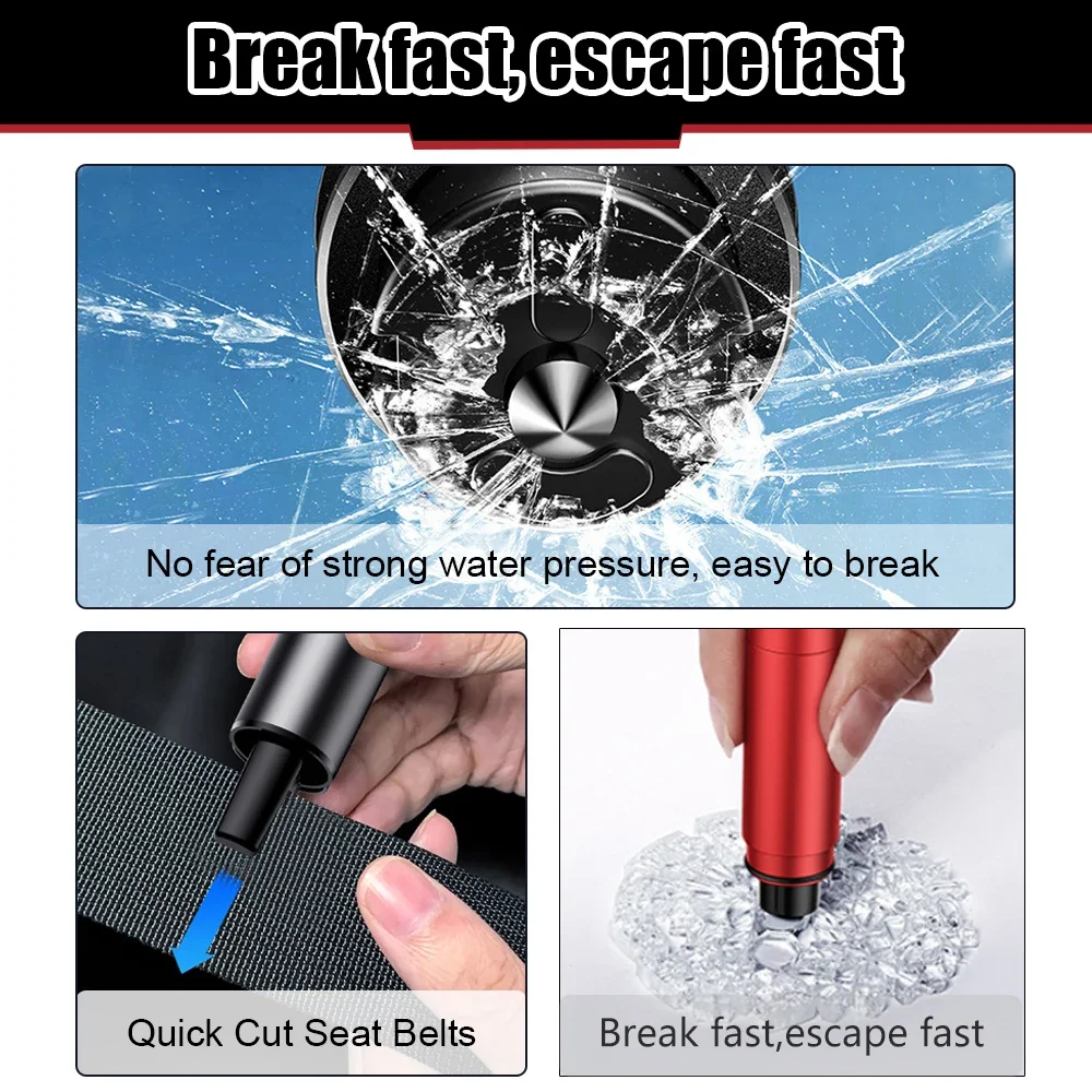 2 In 1 Car Safety Hammer Emerg - Car Emergency Tool Kit recension och pris