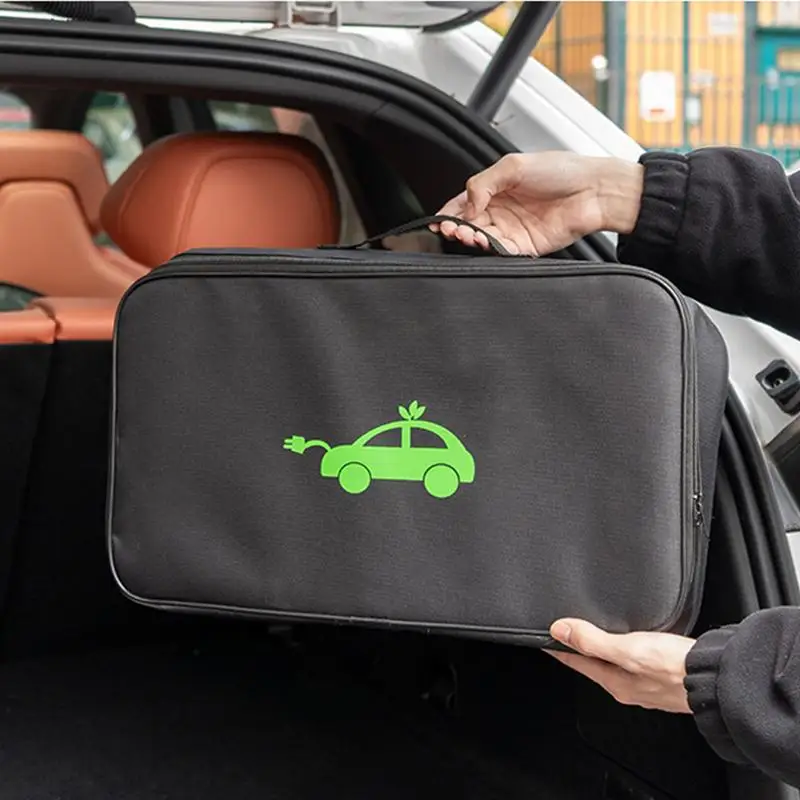 New Car Charger Storage Bag Ca - Car Cable Organizer recension och pris