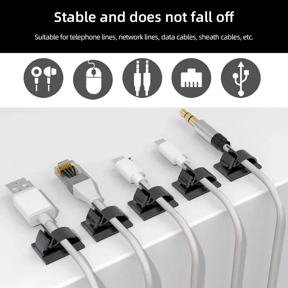 Adhesive USB Cable Organizer C - Car Cable Organizer recension och pris