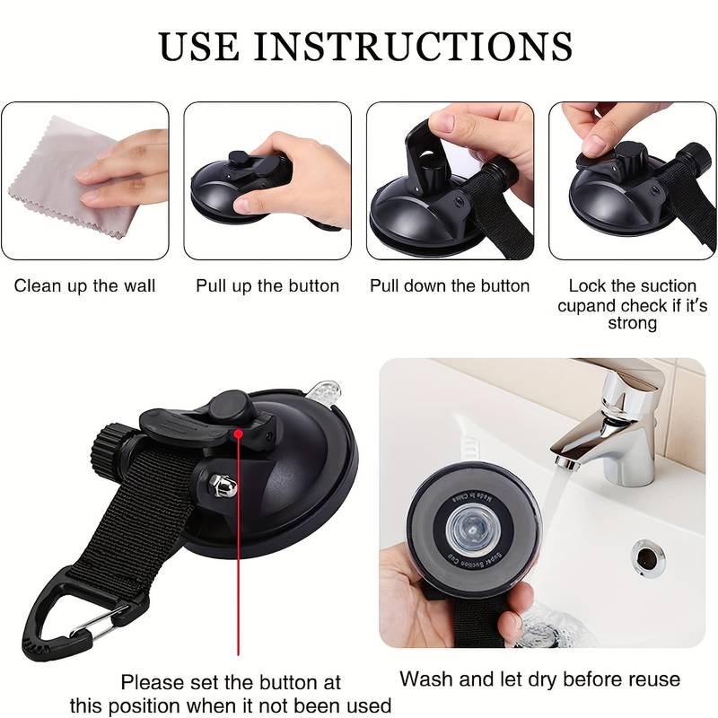 4Pcs Motorhomes Car Suction Cu - Car Accessories For Camping recension och pris