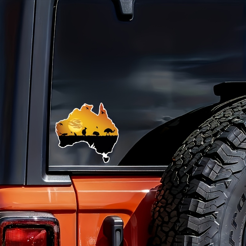 Australian flag and wildlife s - Car Accessories Australia recension och pris
