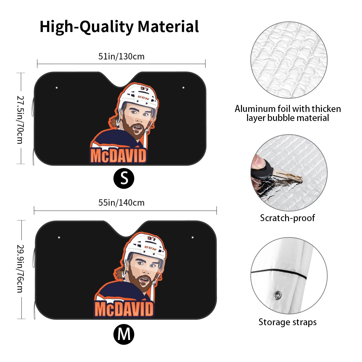 Connor McDavid 97 For Edmonton - Car Accessories Edmonton recension och pris